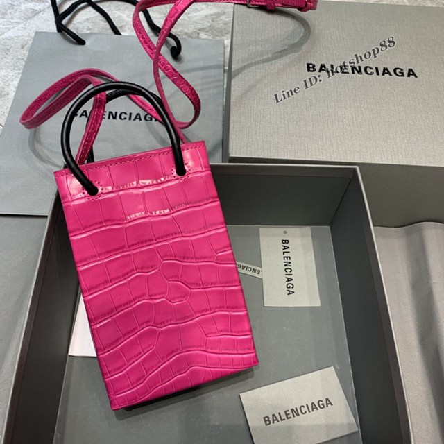 Balenciaga專櫃爆款mini手提購物袋 巴黎世家新潮迷你手機包 fyj1571